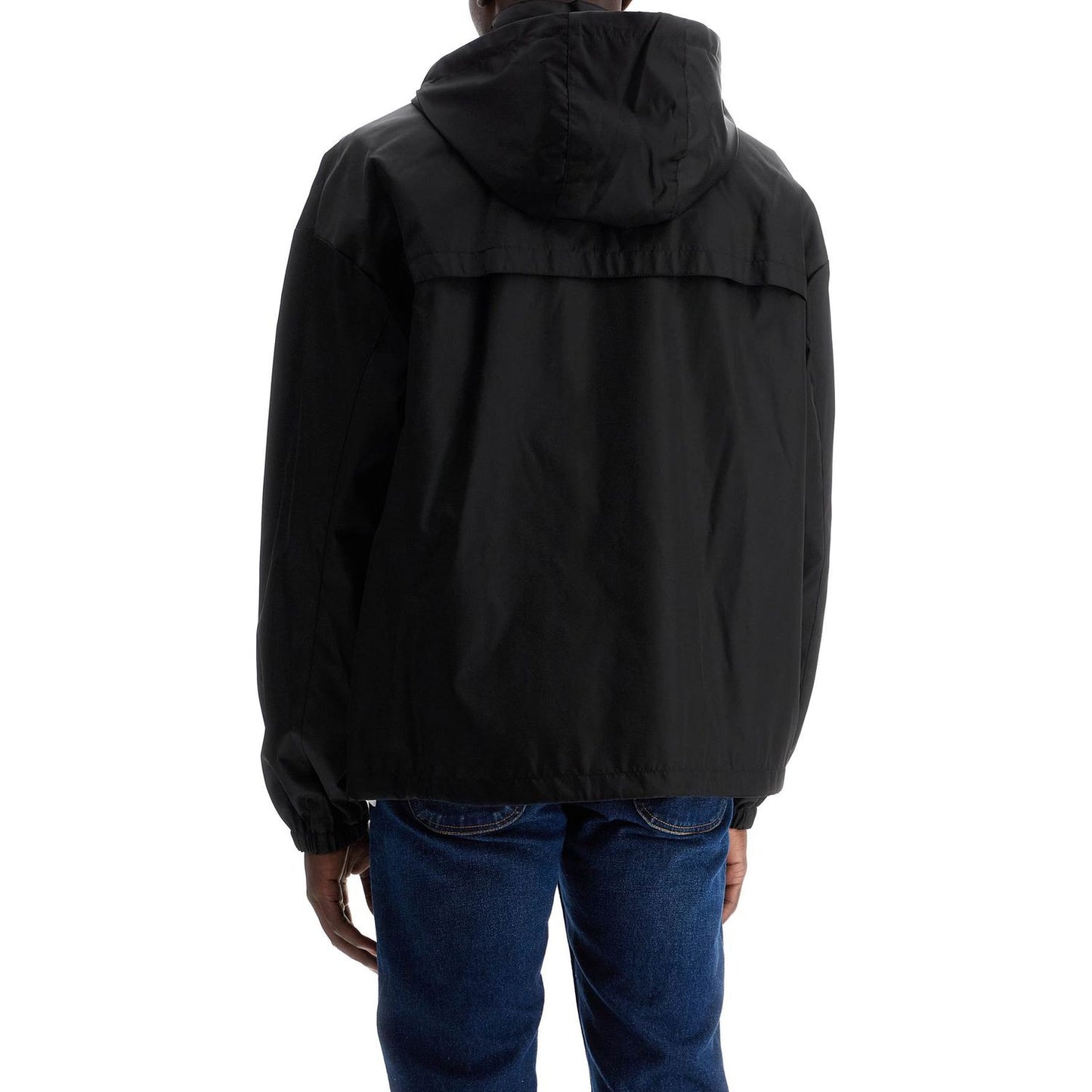 Off-White boxy windbreaker jacket with hood Jackets Off-White