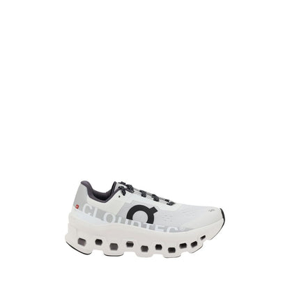 ON White Polyester Athletic Sneakers ON
