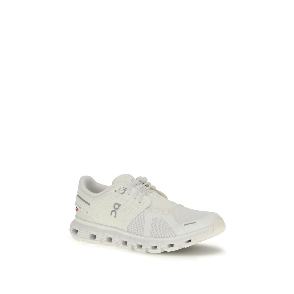 ON White Recycled Polyester Athletic Sneakers ON