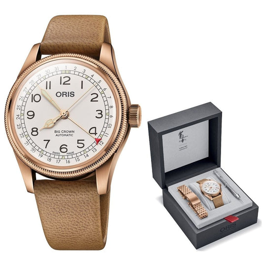 ORIS Mod. FATHER TIME Limited Edt. + Extra Strap