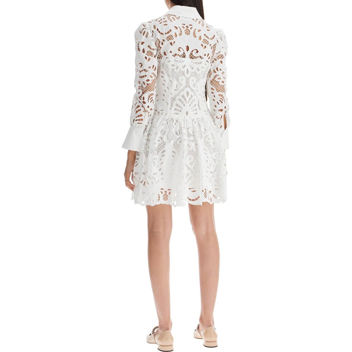 Self Portrait floral lace chemisier dress Dresses Self Portrait