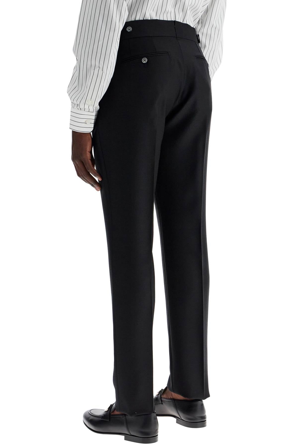 Tom Ford Tom Ford tailored wool and mohair trousers