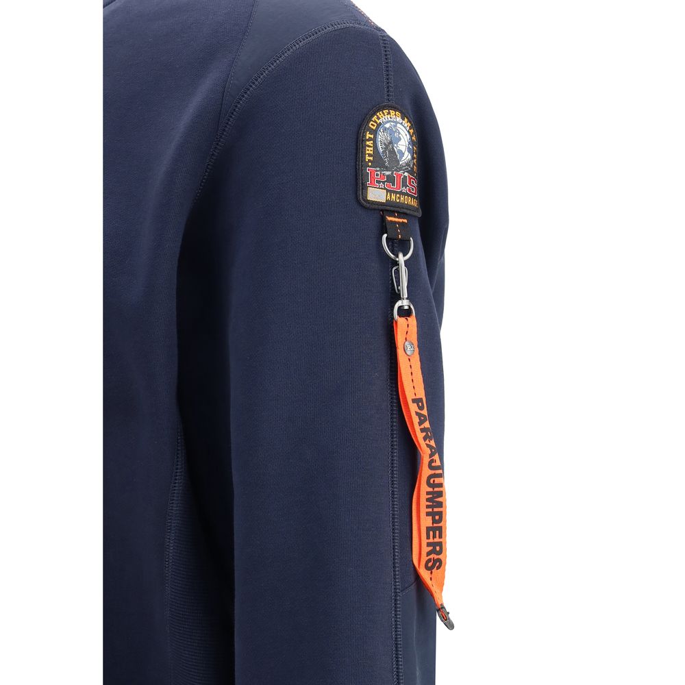 Parajumpers Blue Cotton Sweatshirt Parajumpers