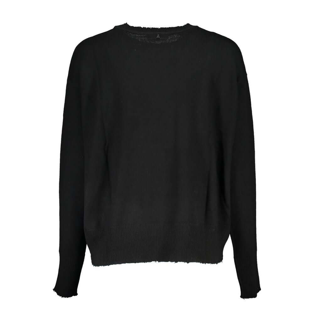 Patrizia Pepe Black Tessuto Women Sweater
