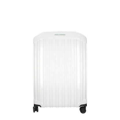 Piquadro Gray Polycarbonate Luggage And Travel
