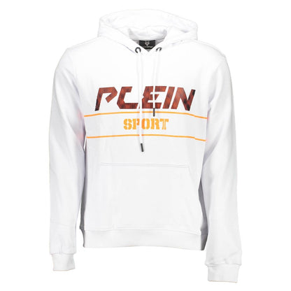 Plein Sport "Bianco Cotton Men Sweatshirt"