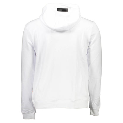Plein Sport "Bianco Cotton Men Sweatshirt"