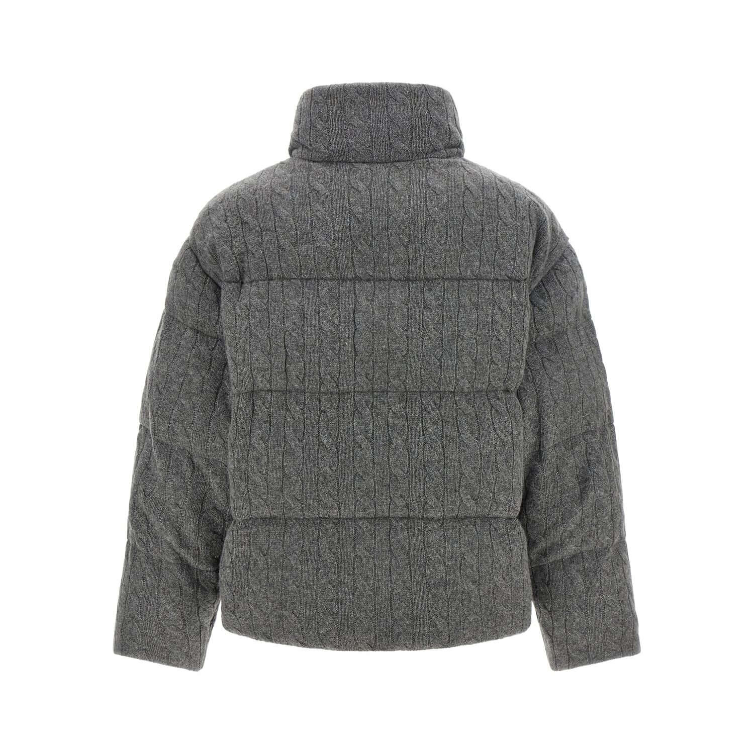 Polo Ralph Lauren Gray Wool Full-Length Jacket