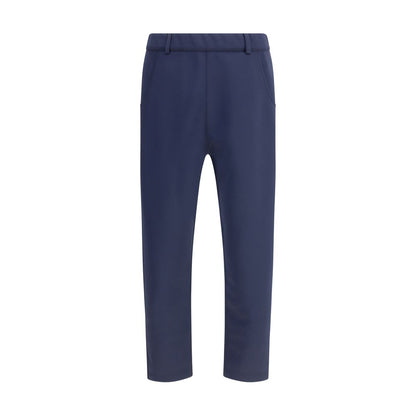 Prada Blue Polyester Casual Pants