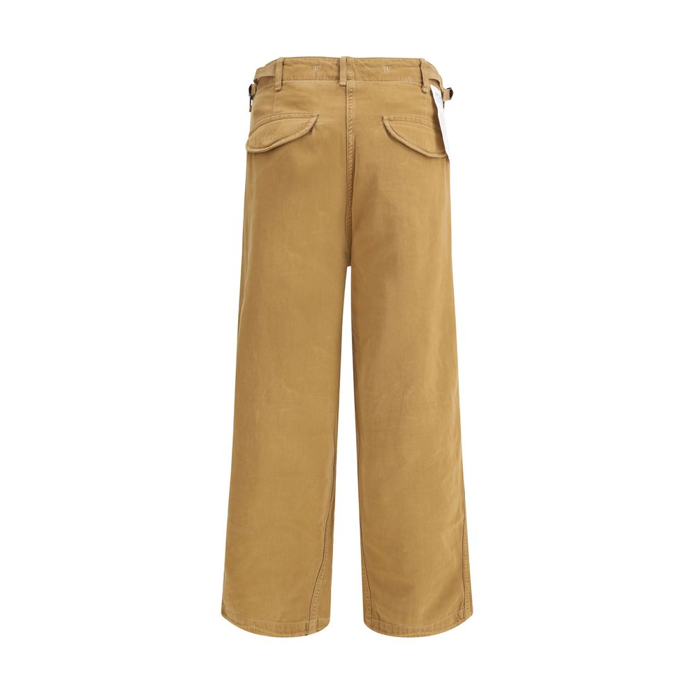 R13 Brown Cotton Cargo Pants R13