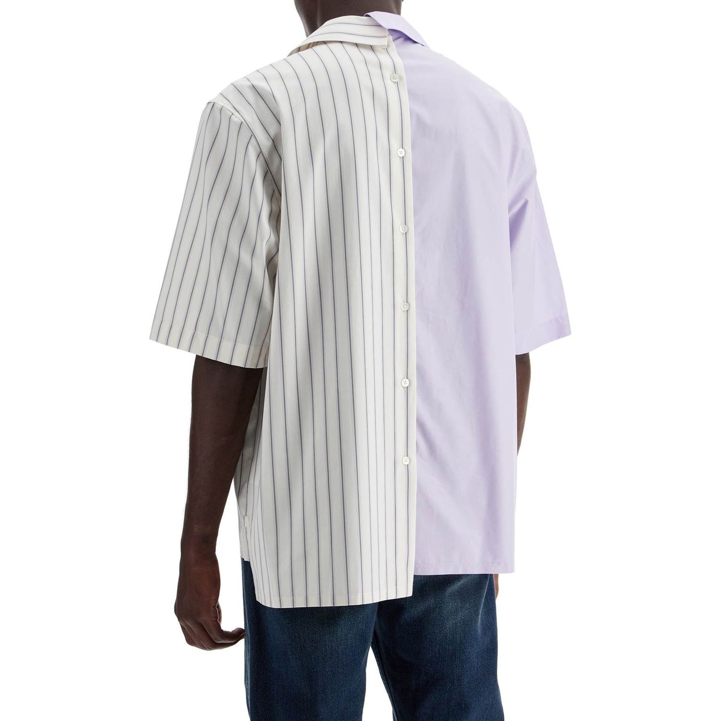 Lanvin asymmetric bowling shirt with Shirts Lanvin