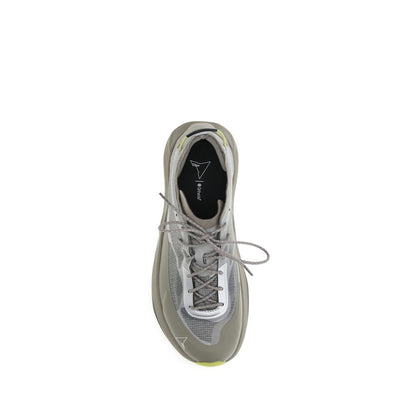 ROA Gray Polyester Athletic Sneakers ROA