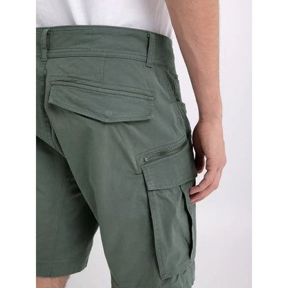 Replay Bicolor Cotton Bermuda Shorts