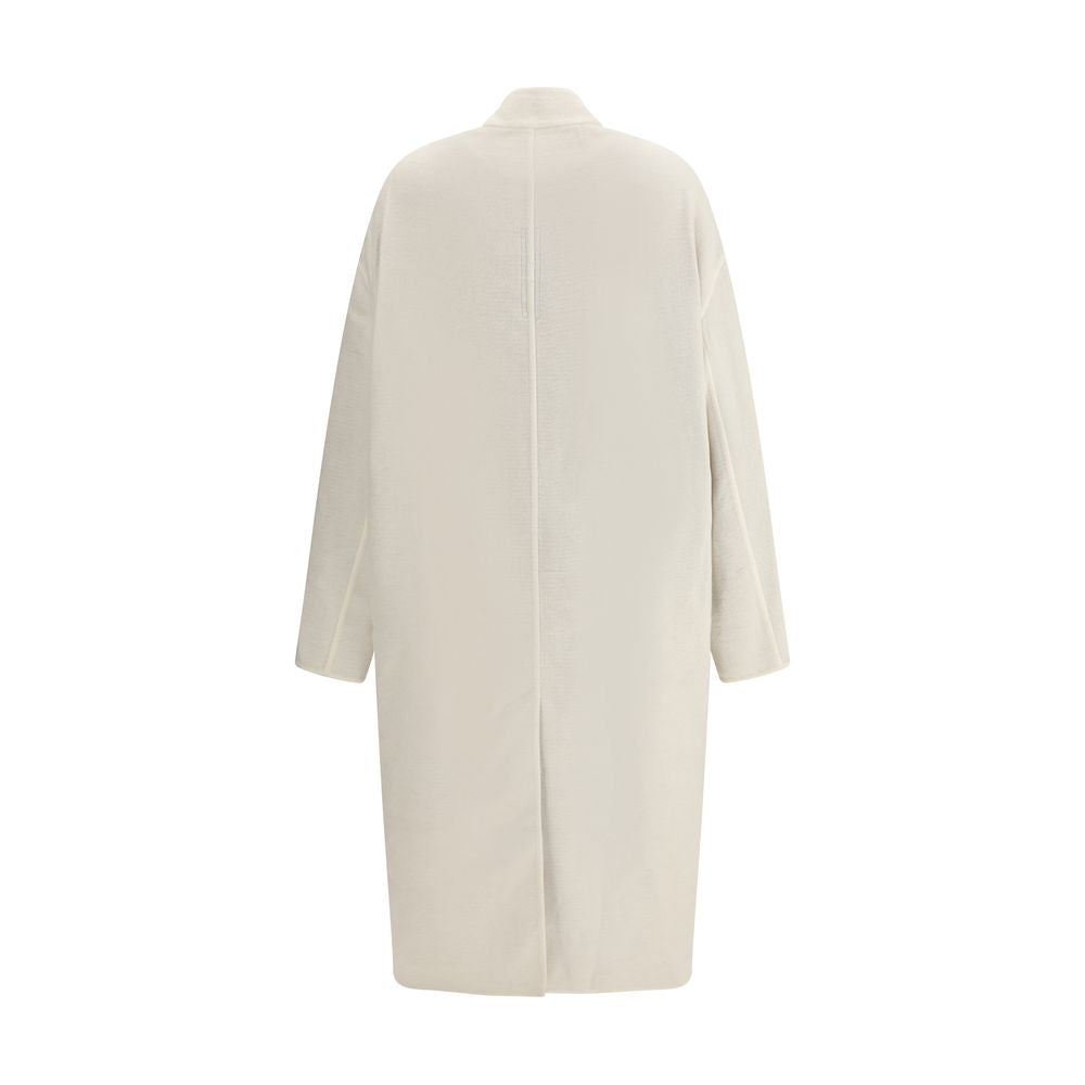 Rick Owens Cream Camel Hair Coat