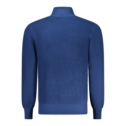 Rifle Blue Nylon Men Sweater Rifle