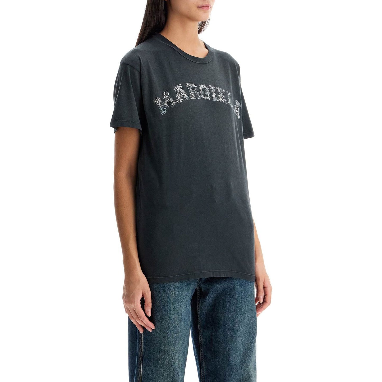 Maison Margiela logo t-shirt Topwear Maison Margiela