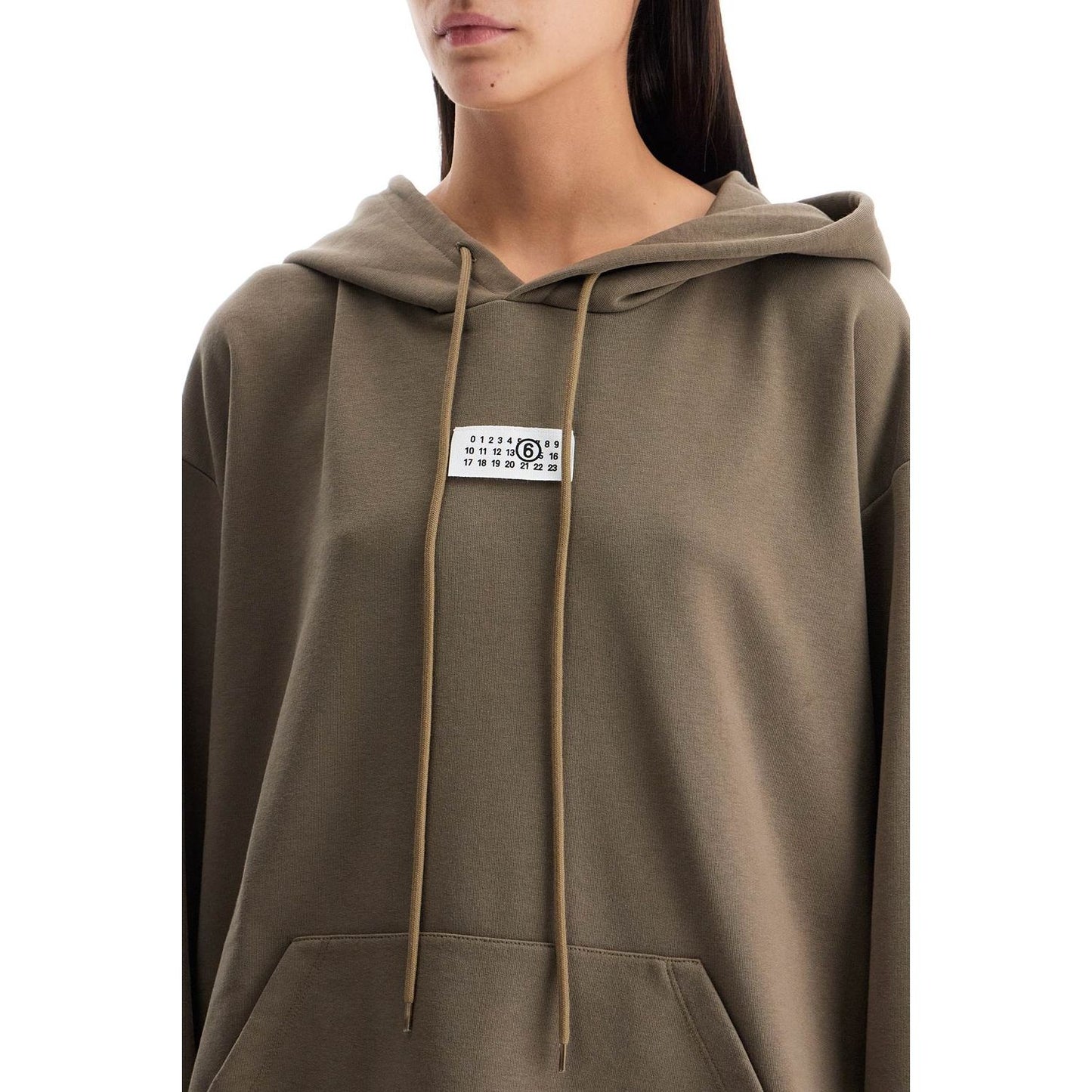 MM6 Maison Margiela boxy hoodie with hood Topwear MM6 Maison Margiela