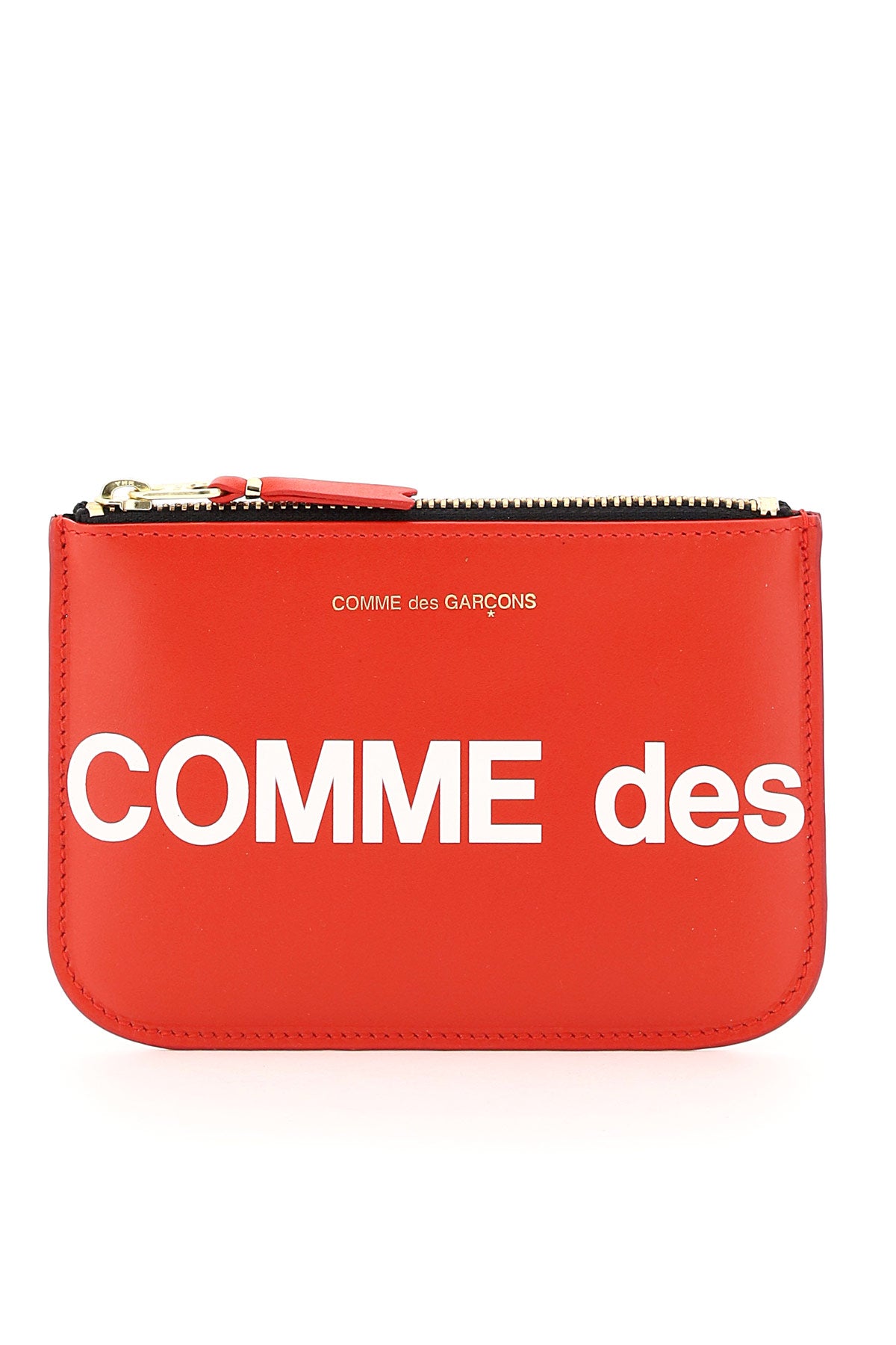 Comme Des Garcons Wallet huge logo pouch Small Leather Goods Comme Des Garcons Wallet