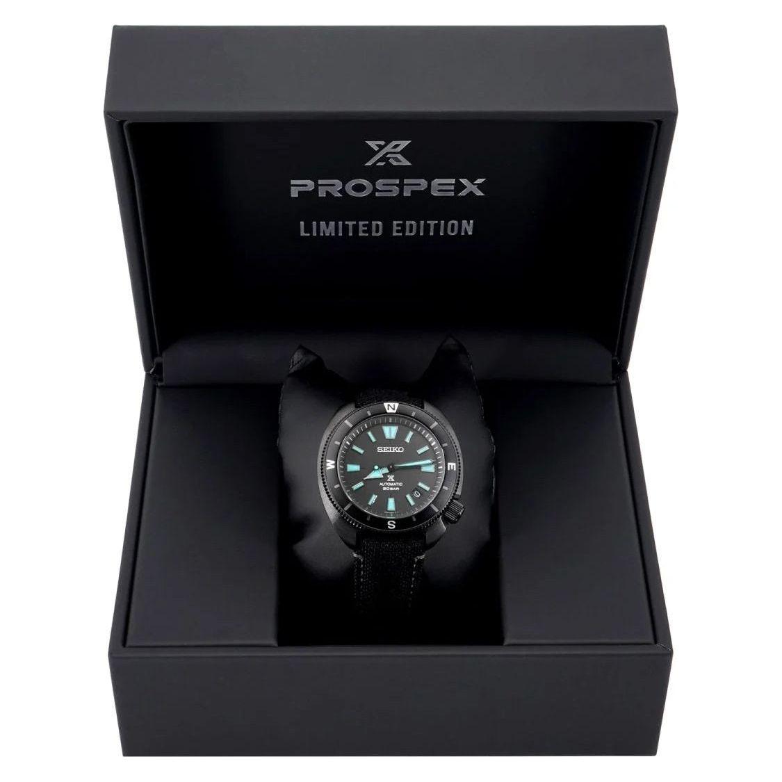 SEIKO PROSPEX Mod. DIVERS - BLACK SERIE NIGHT VISION TORTUGA AUTOMATIC - LIMITED EDITION WATCHES SEIKO