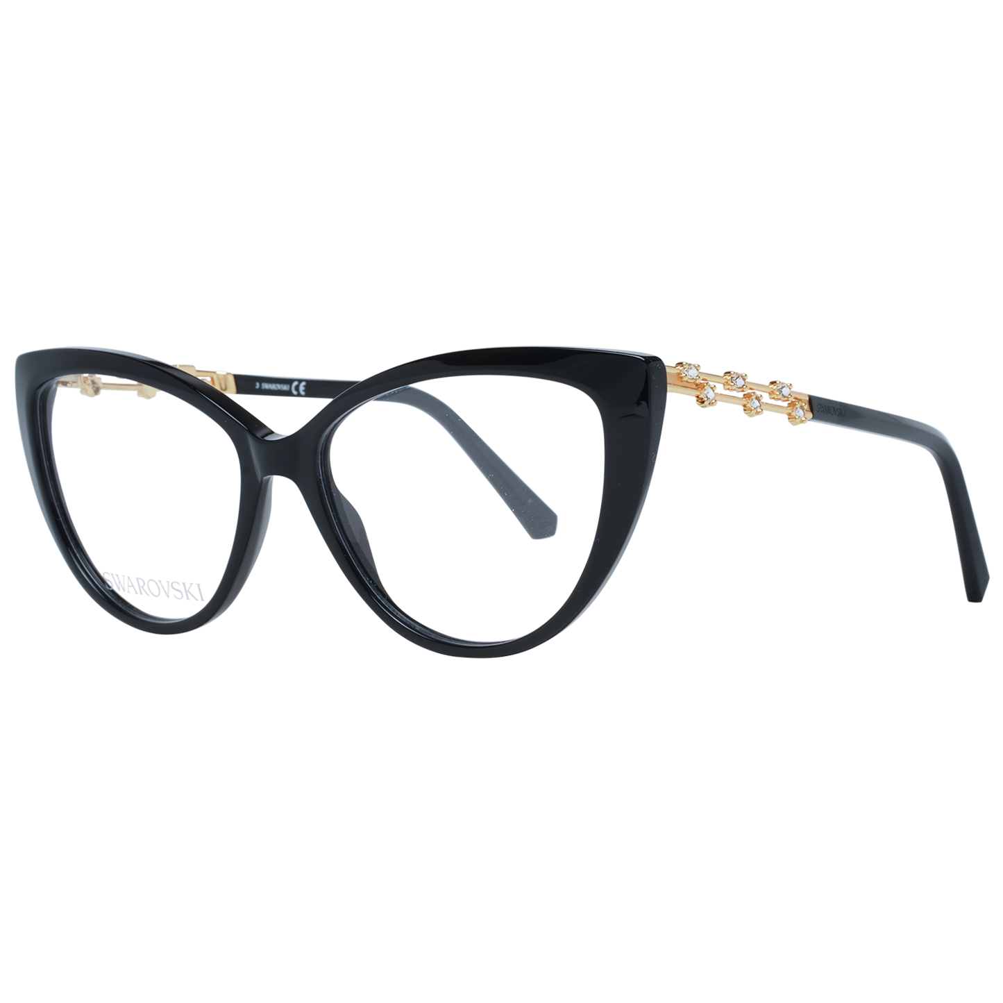 Swarovski Black Women Optical Frames Swarovski