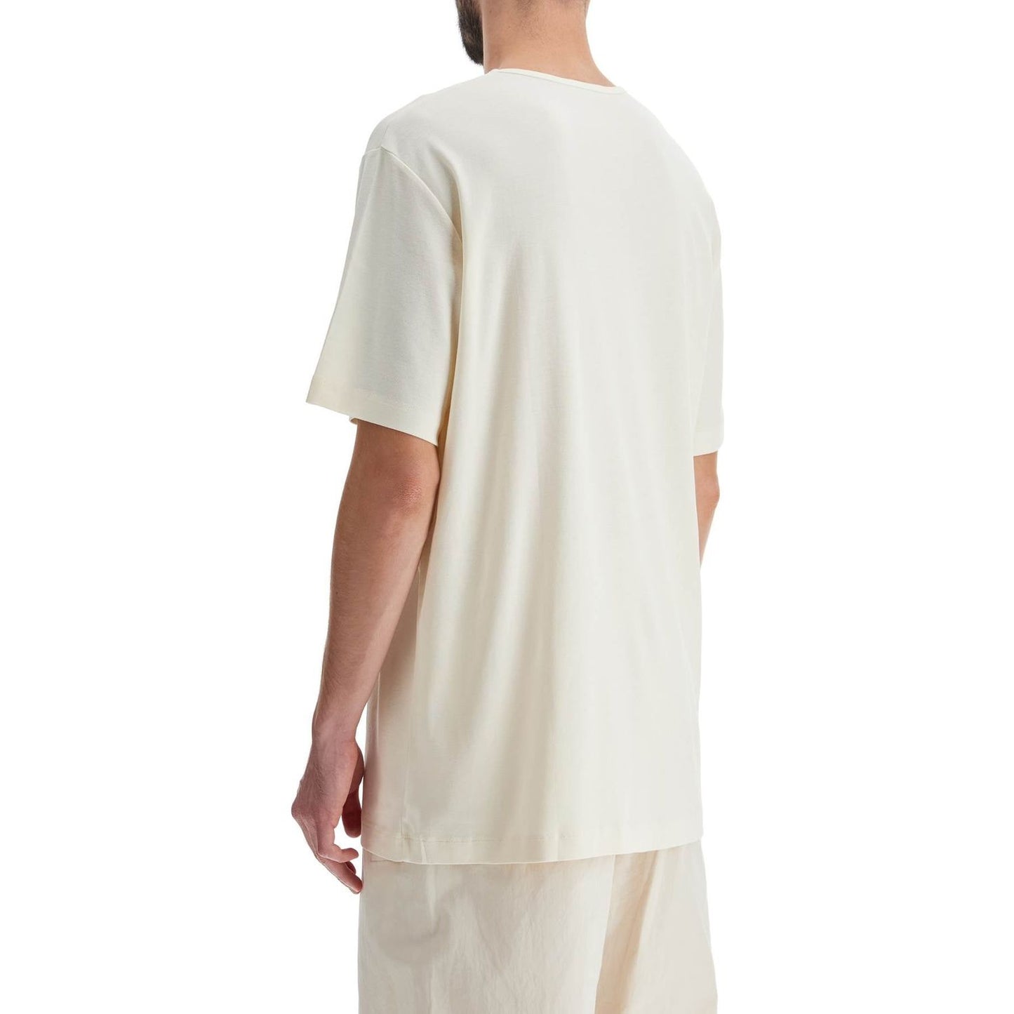 Lemaire t-shirt with wide round neck Topwear Lemaire