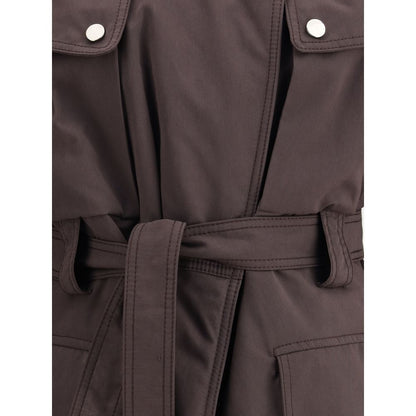 The Andamane Multicolor Polyester Coat