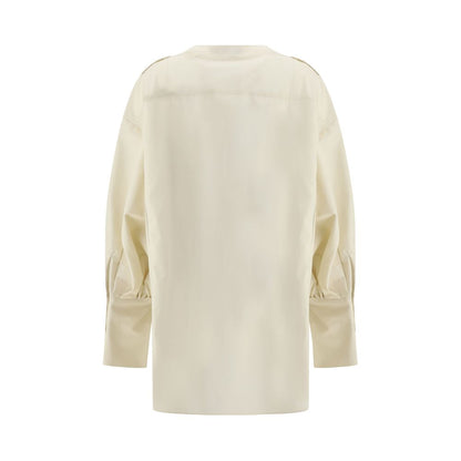 The Latest Cream Cotton Blouse