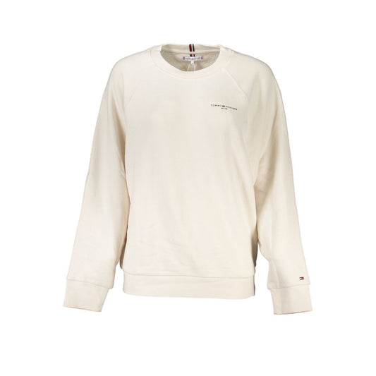 Tommy Hilfiger Beige Cotton Women's Sweatshirt