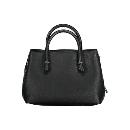 Tommy Hilfiger Black Polyurethane Women Handbag