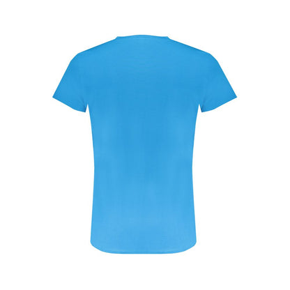 Trussardi Azzurro Cotton Men T-Shirt