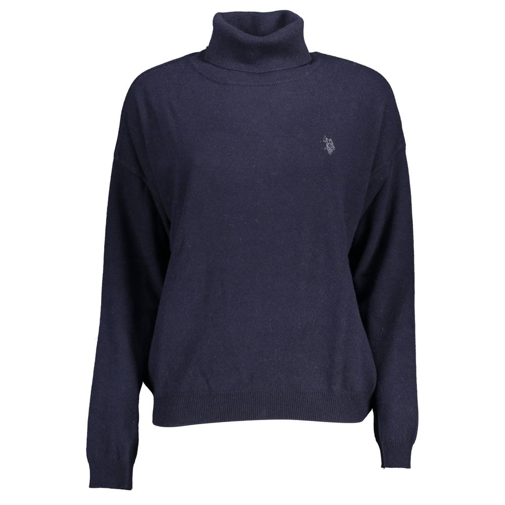 U.S. POLO ASSN. Blue Polyamide Women's Sweater