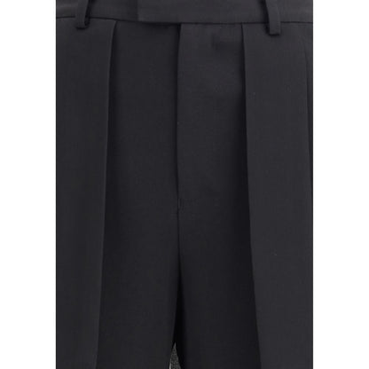 Undercover Black Acetate Casual Pants Undercover