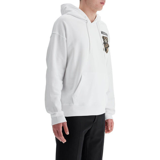 moschino teddy bear hooded sweat Topwear Moschino Light Gray