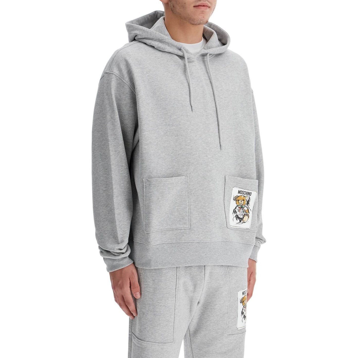 Moschino hooded teddy bear sweatshirt Topwear Moschino