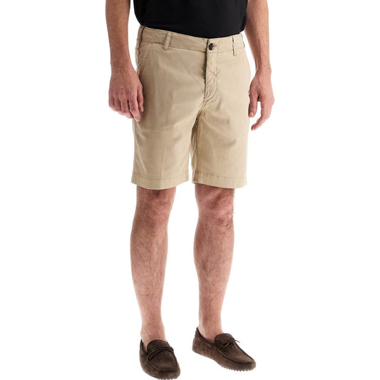 Vilebrequin ponche shorts in tencel gabardine