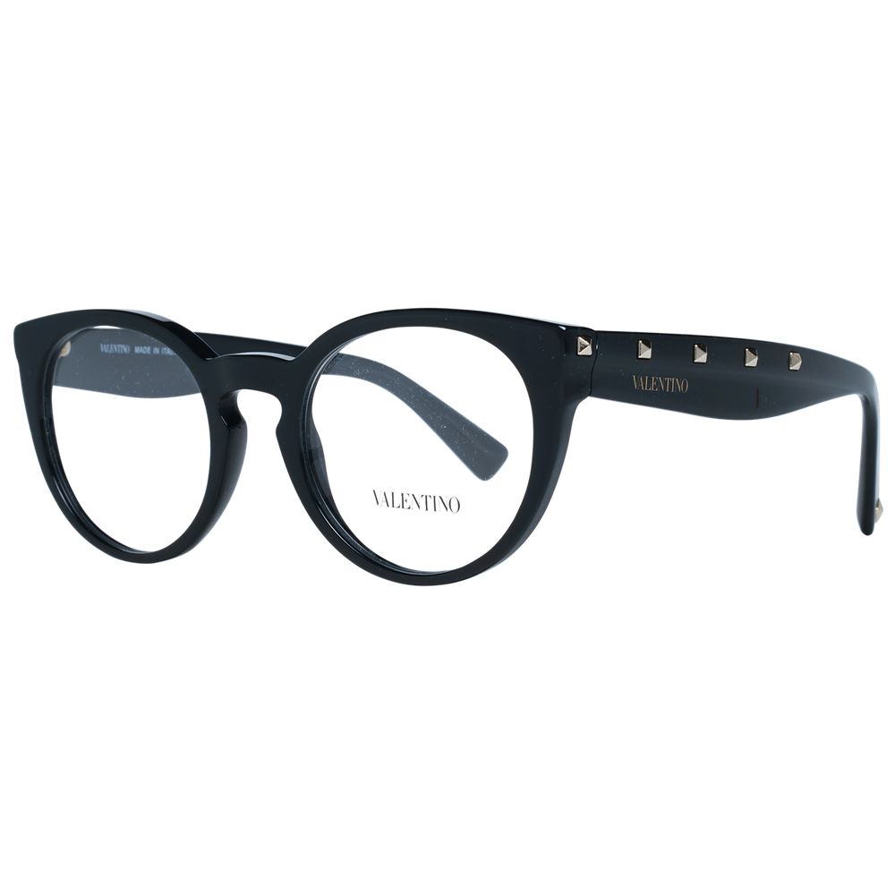 Valentino Black Plastic Glasses (Frames) Valentino