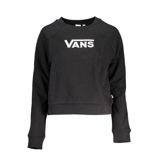 Vans Black Cotton Women Sweatshirt Vans