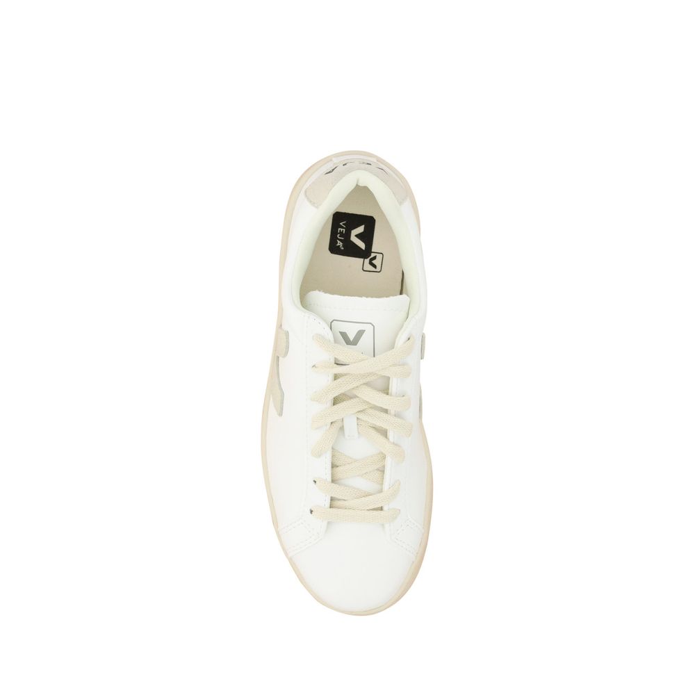 Veja White Rubber Low Top Sneakers Veja