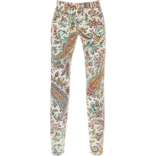 Etro paisley patterned jeans Jeans Etro