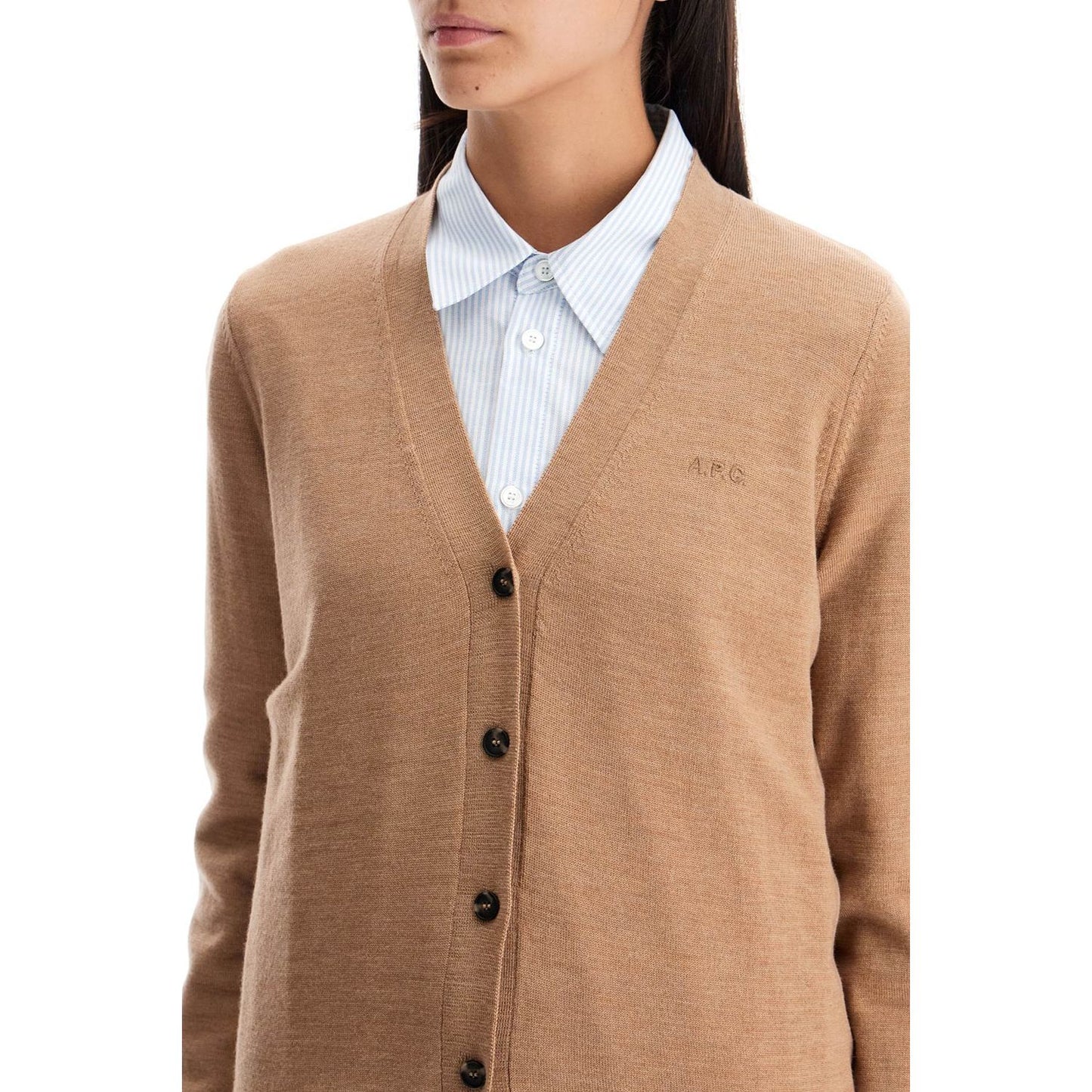 A.P.C. salome wool cardigan for women Knitwear A.P.C.