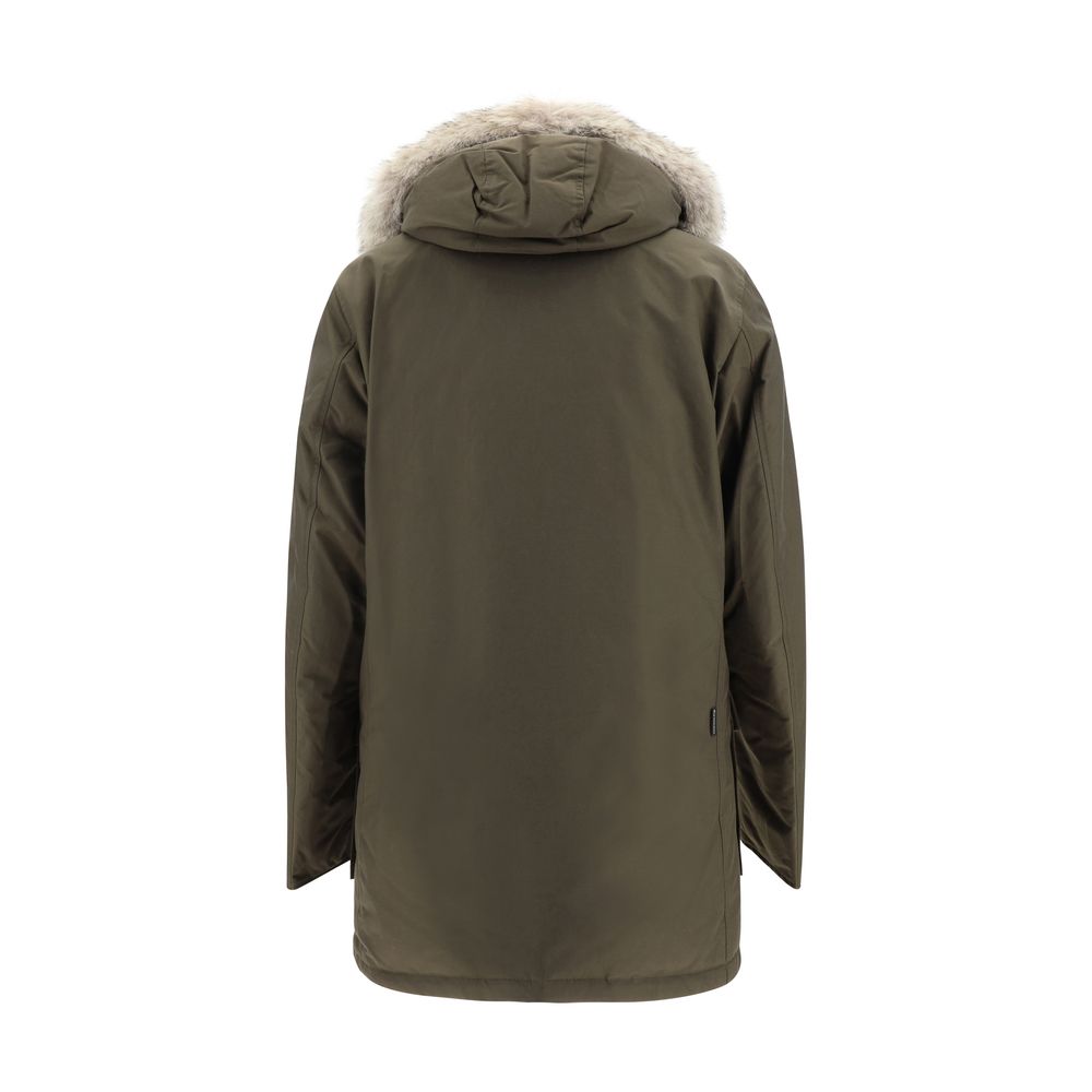 Woolrich Bicolor Cotton Parka Woolrich