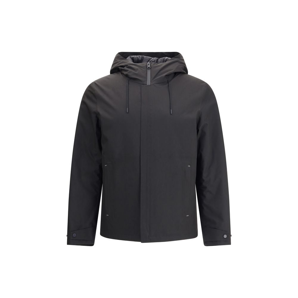 Woolrich Black Polyester Shell Jacket Woolrich