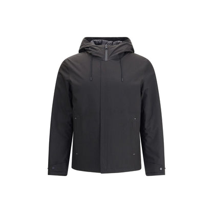 Woolrich Black Polyester Shell Jacket Woolrich