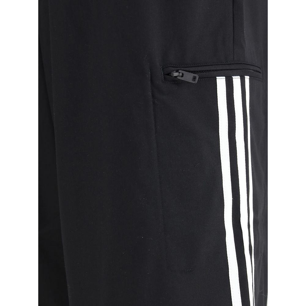 Y-3 Black Wool Casual Pants