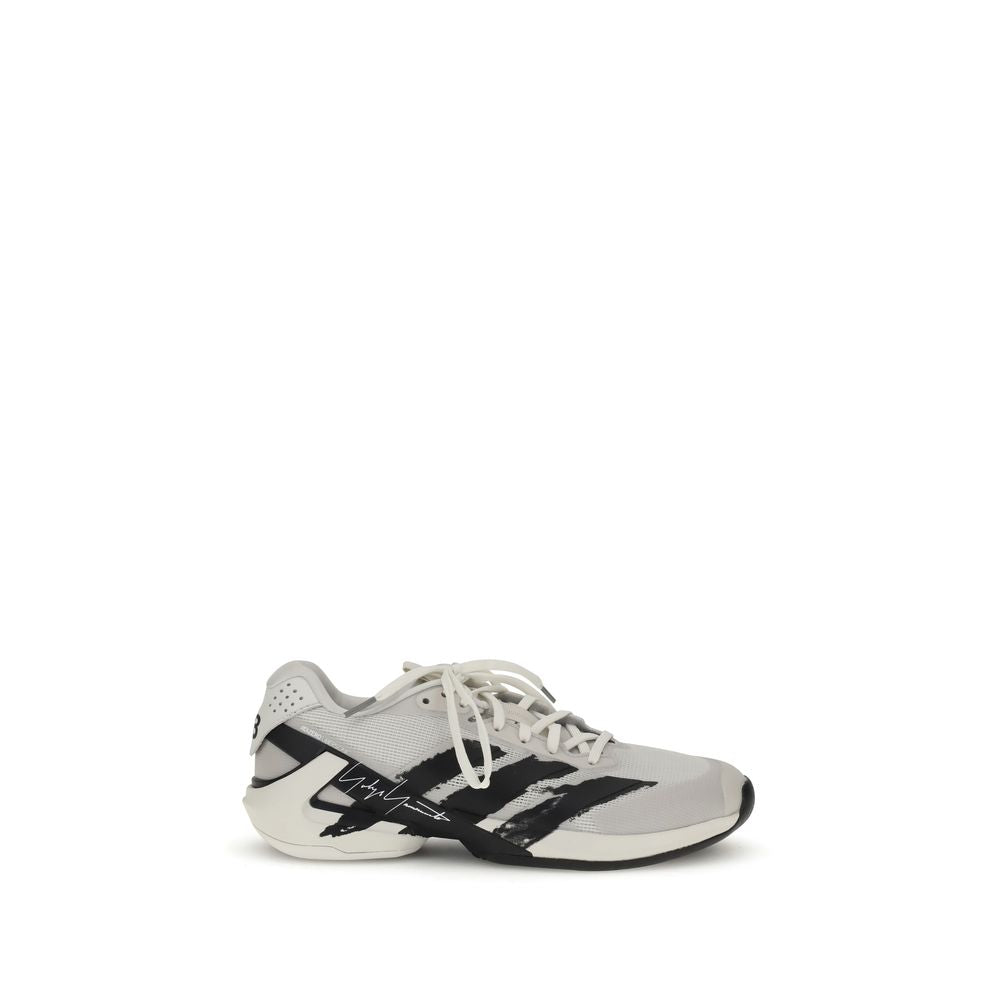 Y-3 White Fabric Athletic Sneakers Y-3