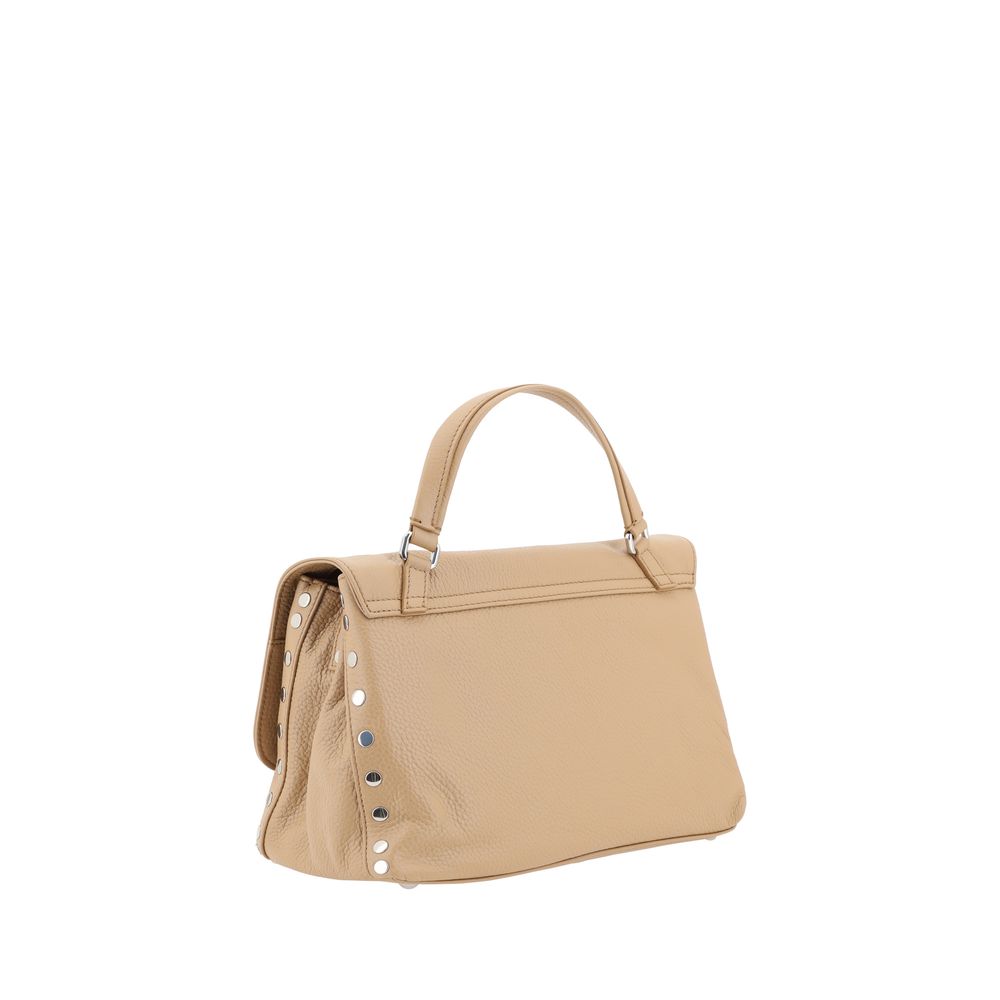 Zanellato Beige Calf Leather Bos Taurus Shoulder Bag Zanellato