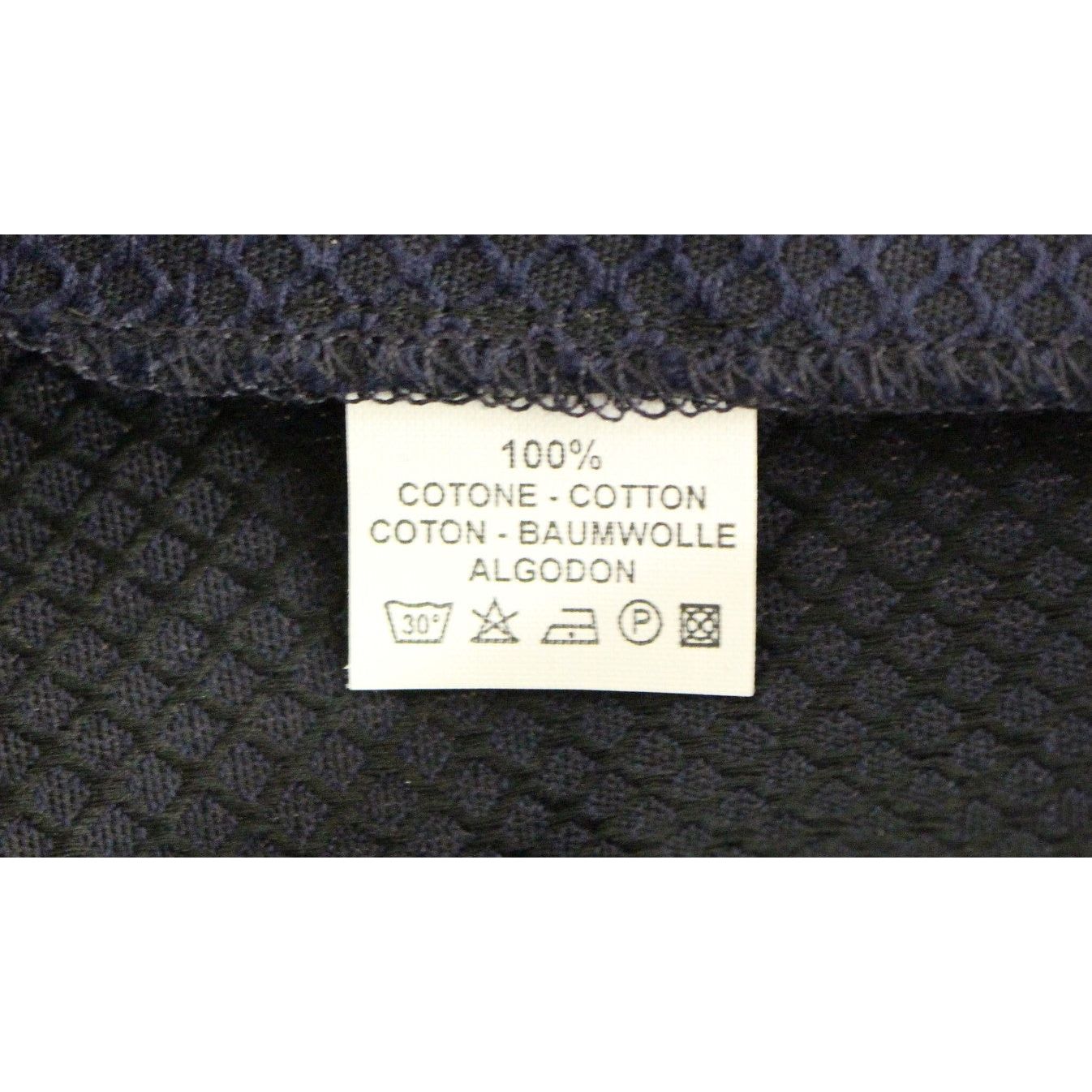 Andrea Incontri | Blue Cropped Cotton Pants | McRichard Designer Brands
