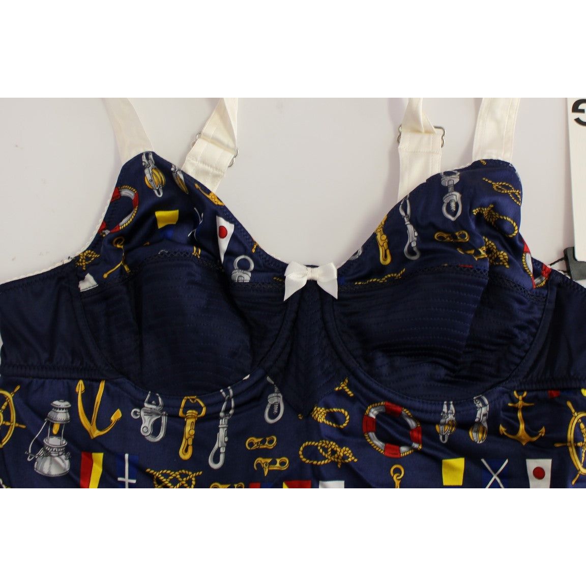 Dolce & Gabbana | Blue Sailor Motive Tank Top | McRichard Designer Brands
