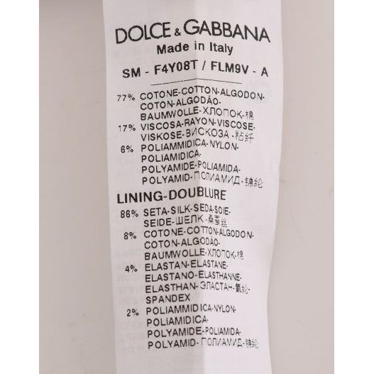 Dolce & Gabbana | Black Floral Cutout Lace A-Line Skirt | McRichard Designer Brands