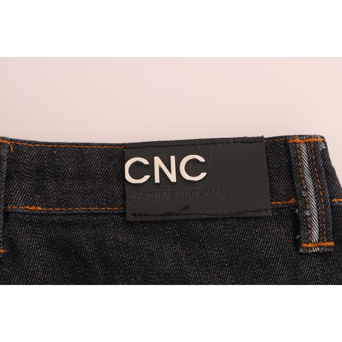 Costume National | Blue Cotton Stretch Slim Fit Jeans | McRichard Designer Brands